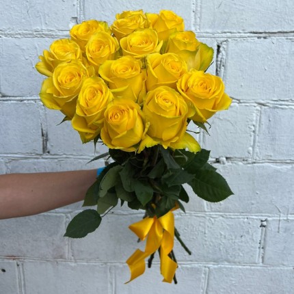 желтые розы - Купить с доставкой,  в по Ржавкам